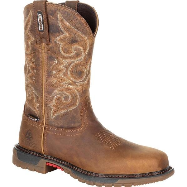 Original Ride FLX Women's Composite Toe Waterproof Western Boot, 65M, Rocky, Mfr#: RKW0284